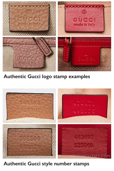 gucci purse red emily interior tag|Gucci tags lookup.